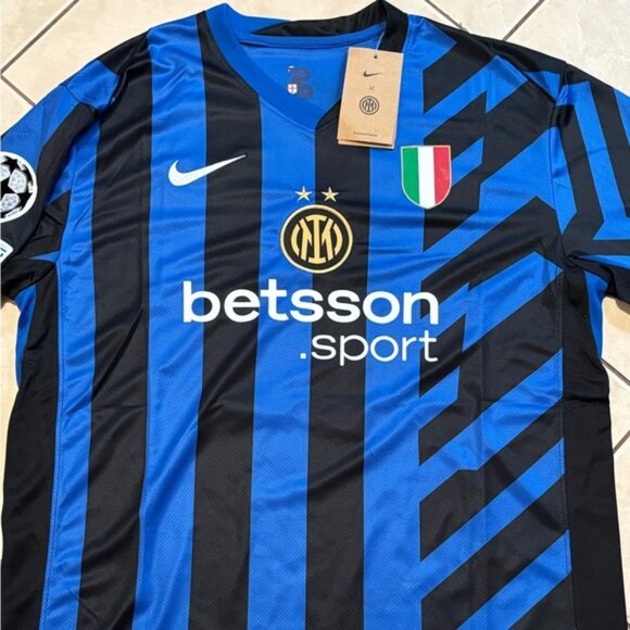 Francia France Inter Milan Marcus Lilian Thuram Ulien Jersey # 9 , Unisex - Picture 4 of 16